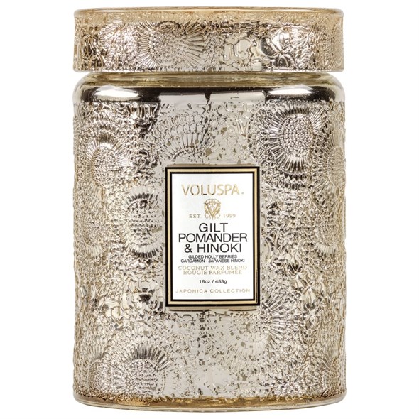 Арома свеча GILT POMANDER & HINOKI 453г 73316 - фото 6088