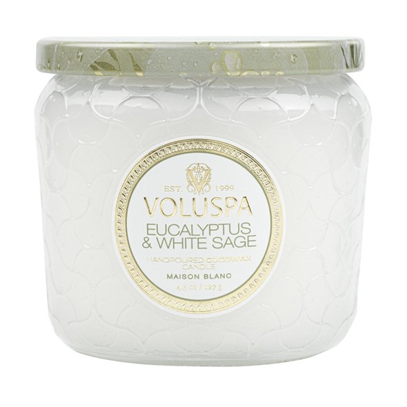Арома свеча EUCALYPTUS & WHITE SAGE 127г 8147 - фото 6582