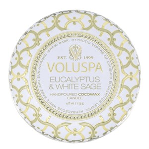 Арома свеча EUCALYPTUS & WHITE SAGE 113г 8117