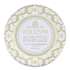 Арома свеча EUCALYPTUS & WHITE SAGE 113г